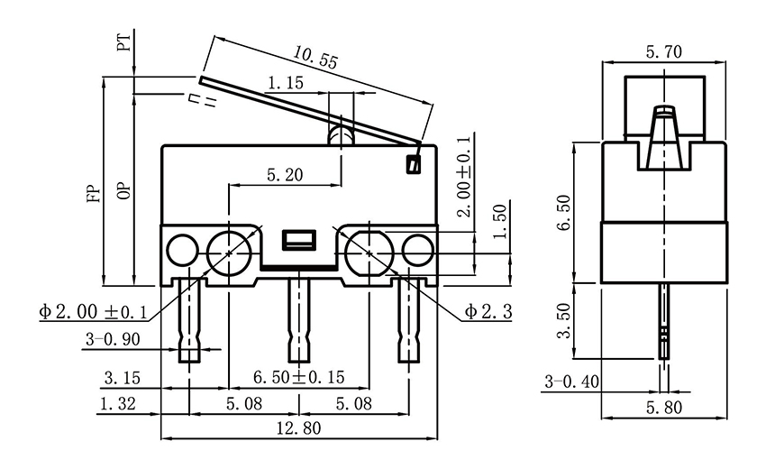 What does a shifter micro switch do